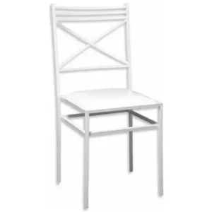 Cadeira de Ferro Branca